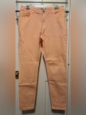 Peach Skinny Jeans for Women - Slim Fit